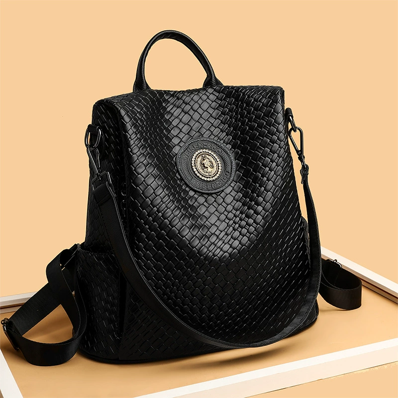Woven metal universal backpack, anti-theft, high-end