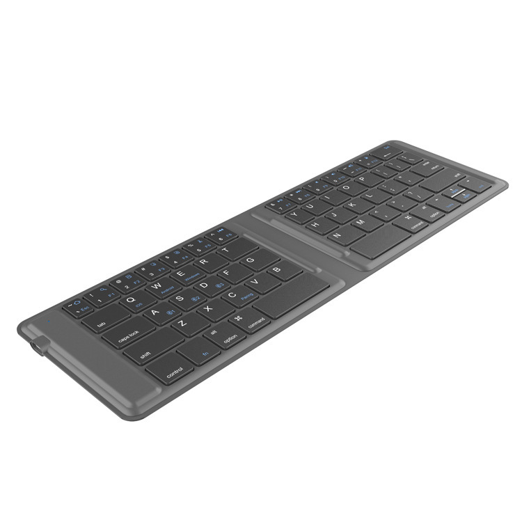 New product fully covered with leather, wireless, Bluetooth, portable, two fold keyboard, tablet, notebook, mobile_voghion.com