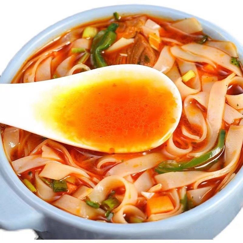 陈村河粉冲泡速食非油炸袋装广东河粉酸辣工作加班夜宵批发一整箱|undefined