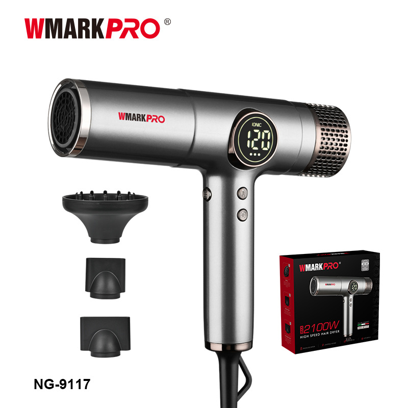 WMARK brushless hair dryer household hair salon high-speed 90000-turn hair dryer quick-dry T-shaped hair dryer NG-9117