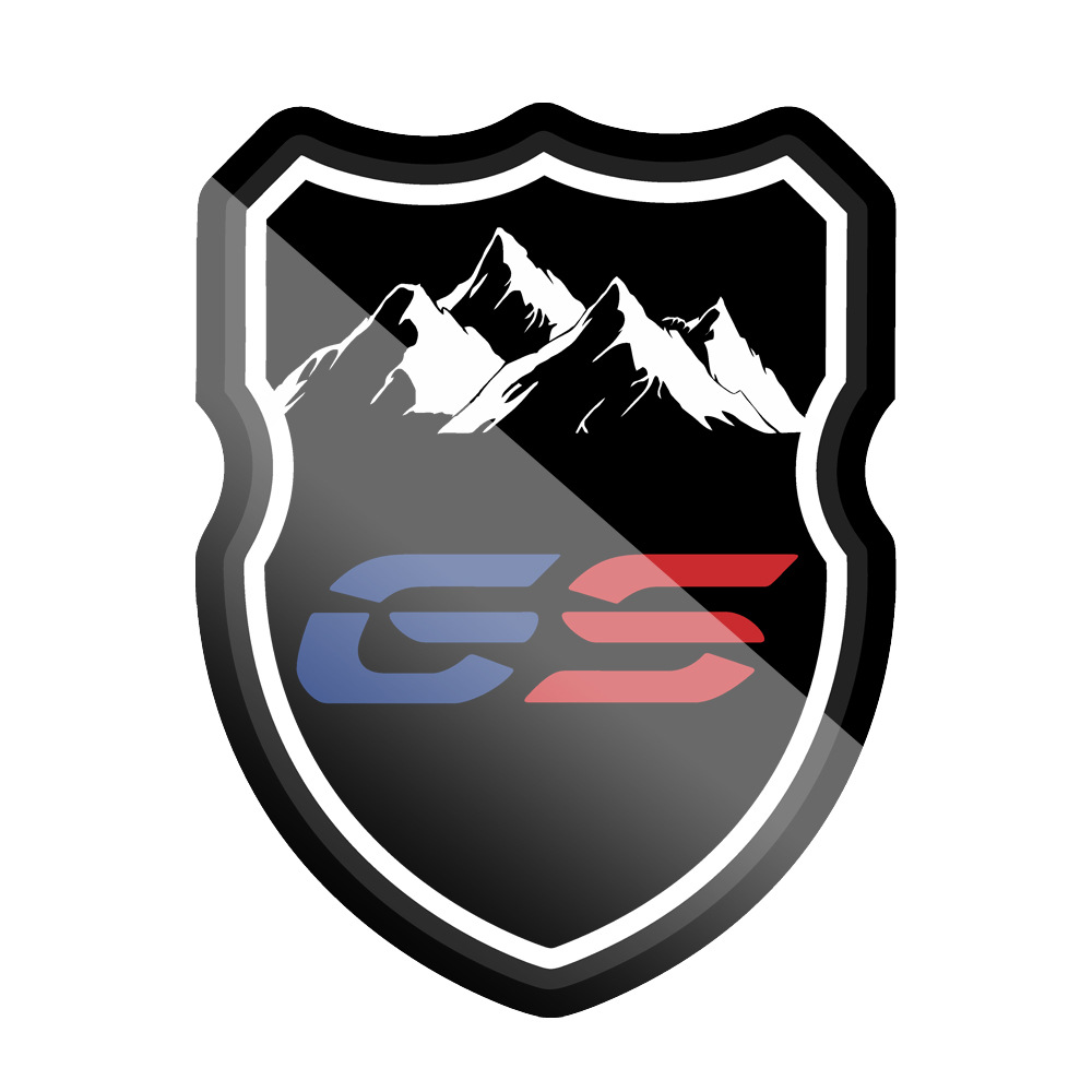 Para motocicleta BMW R1200GS R1250GS versión de la etiqueta del parabrisas del maletero universal