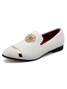 J 74053 Golden Tiger Head Loafers ��ɫ���^����Ь