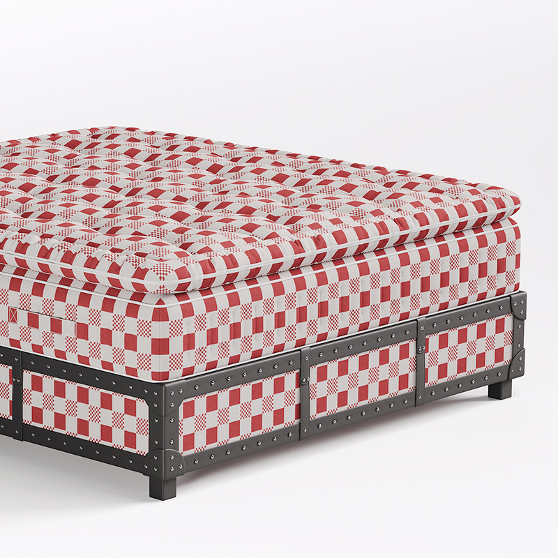Tejido de colchón de algodón hecho a mano sofá colchón almohada tela de tela impresa tela de colchón tejida se puede personalizar image 4