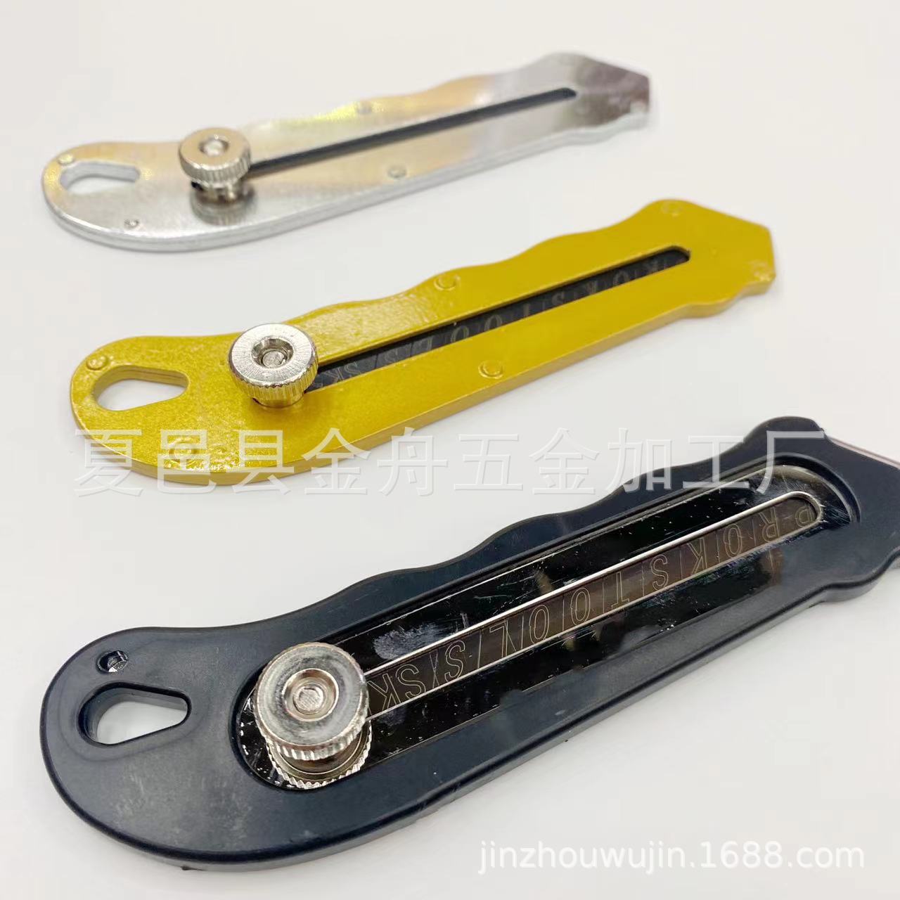 厂家批发镜面不锈钢美工刀重型全钢壁纸刀裁纸刀工业级刀开箱刀