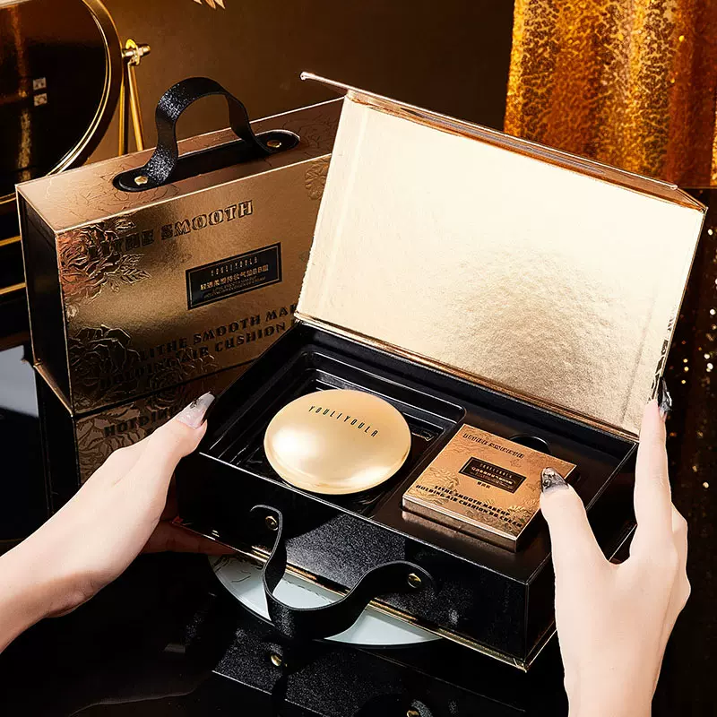 遮瑕气垫不脱妆不卡粉修容服帖防水控油长效持妆bb霜粉底液蹭不掉