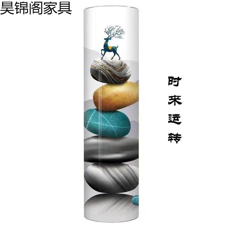 大容量360度旋转鞋柜 家用门口收纳高立式鞋架 圆形圆柱爆款柜|undefined