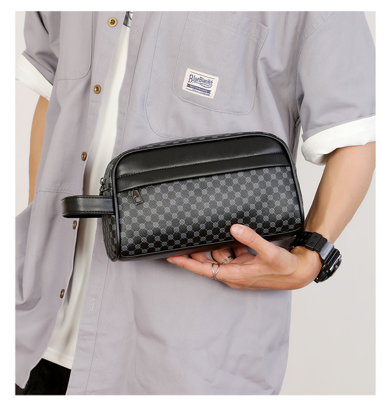 Trendy Mens Toiletry Bag For Travel - Stylish Large Capacity Clutch_voghion.com