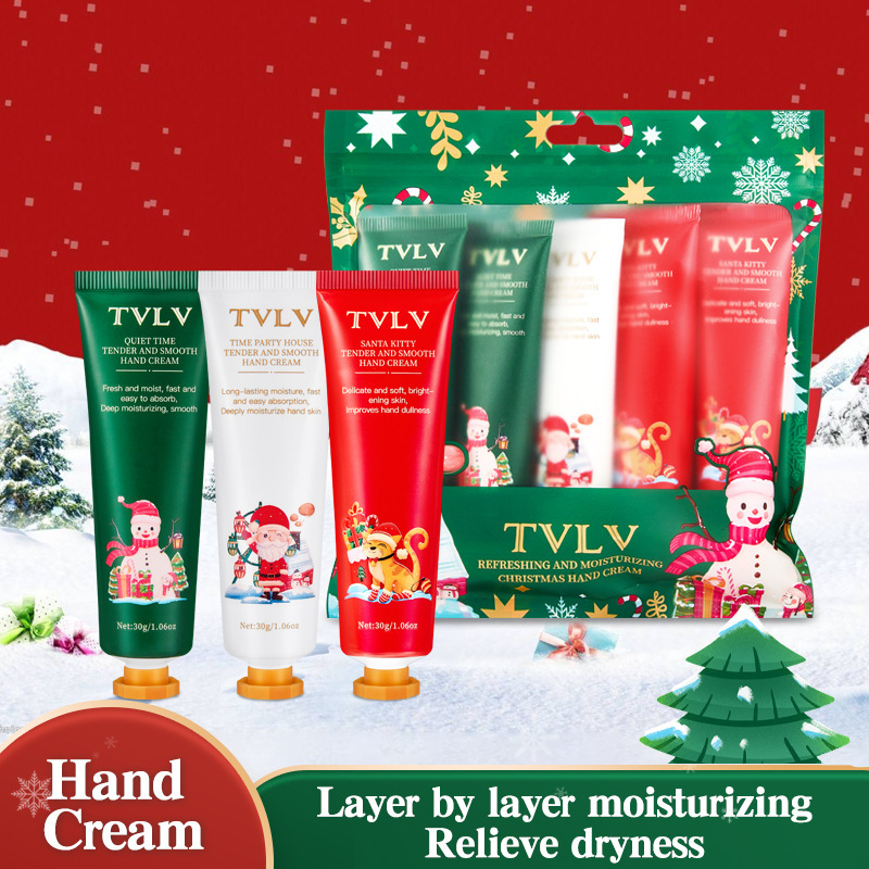 クロスボーダー完全英語 TVLV フレグランスハンドクリーム 30 グラムクリスマス新年保湿ハンドクリームセット卸売|undefined