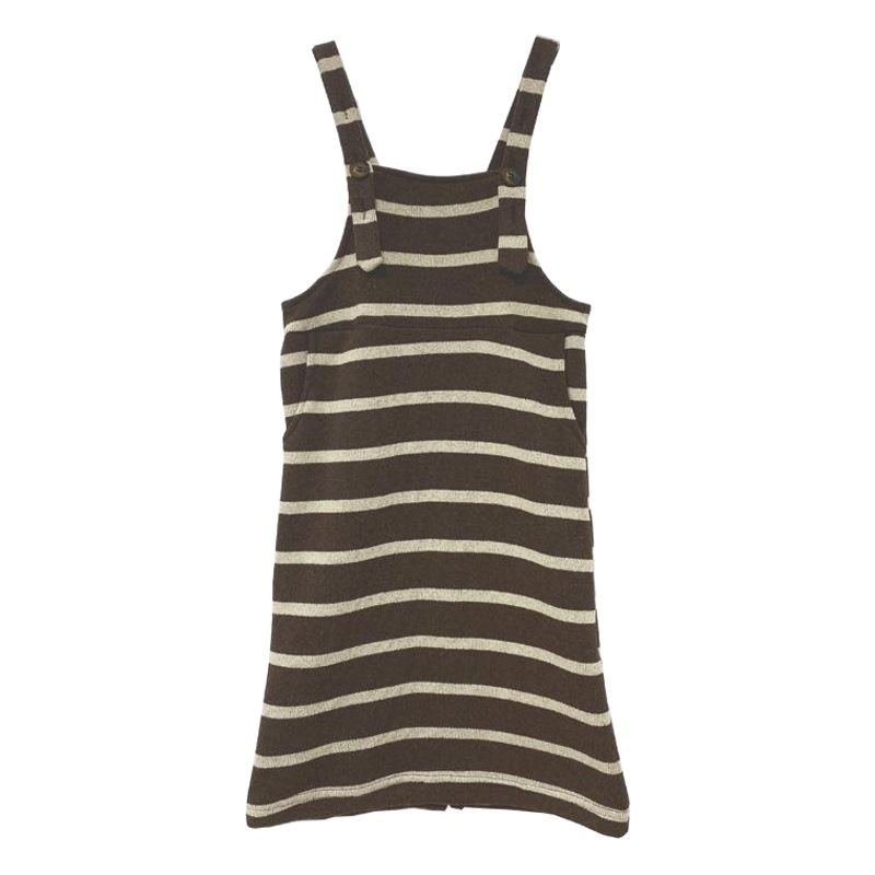 2023 otoño nuevo vestido de niña Otoño e Invierno vestido de suéter para niños mediano y grande falda de Liga estilo coreano estilo ins falda