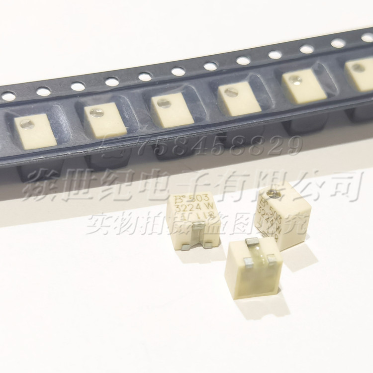 3224W-1-503E 3224W 50KΩ 50K方形多圈电位器 精密可调电阻 现货