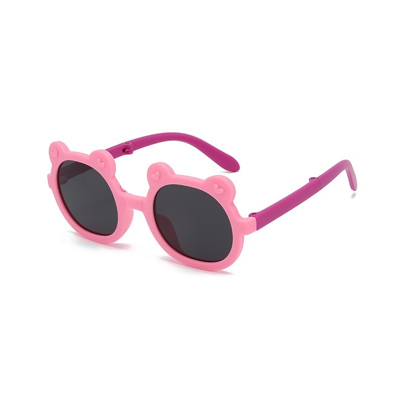 Ventas directas de fábrica de nuevas gafas de sol para niños de moda lindo caricatura bebé de moda coreana INS