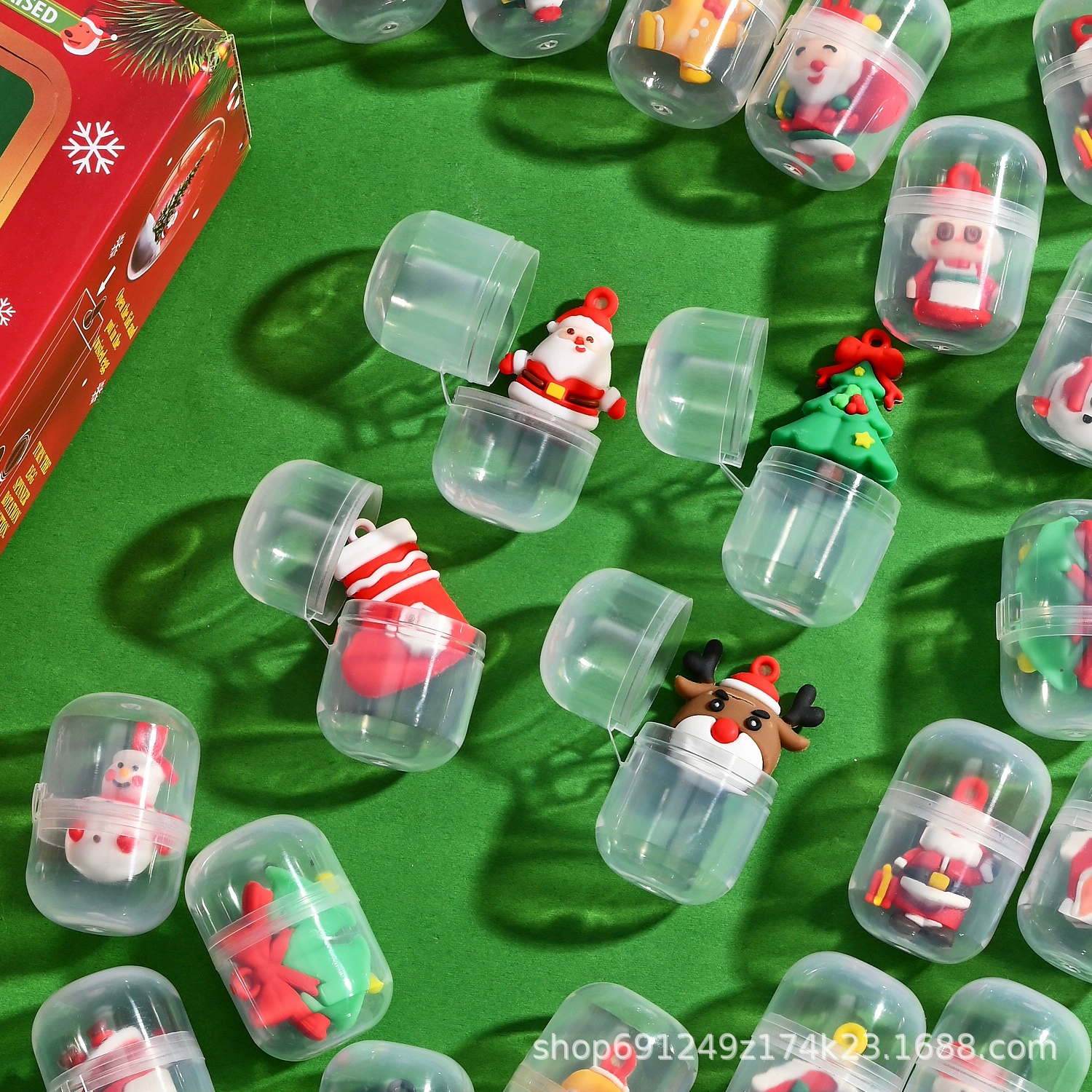 Мультфильм-кукла брелок детская Christmas игрушка интернет-знаменитость капсула игрушка подарок на день рождения