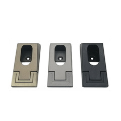 加厚索菲衣櫃靜音掛衣杆法蘭座櫥櫃內的橫杆堵頭衣通托固定配件