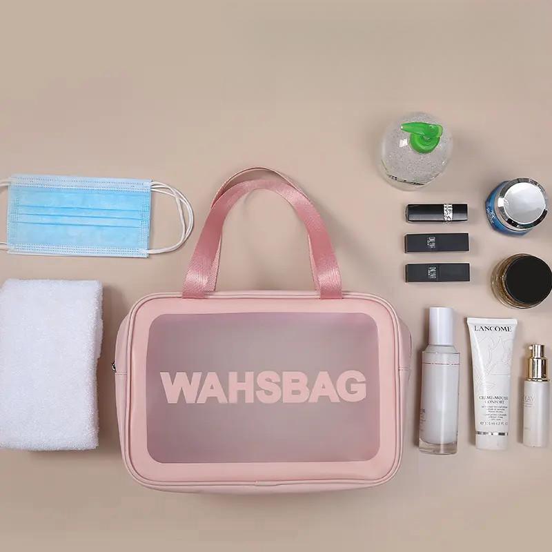 Bolsa de Almacenamiento para Natación, Plástico, Translúcido Esmerilado, para Playa y Gimnasio