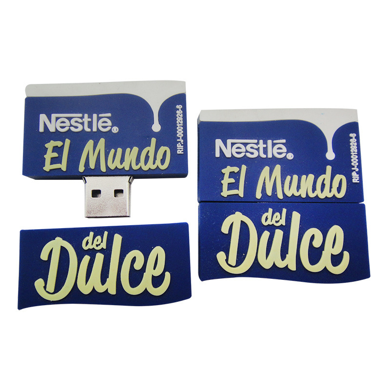 巧克力奶油牛奶企业LOGO造型卡通蓝牙音箱定-制创意公司形象造型p