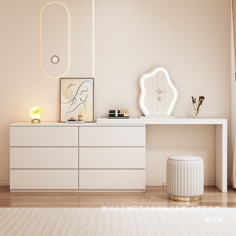 Fábrica directa dormitorio simple armario de vestuario armario en un pequeño armario de cama de lujo ligero estirable