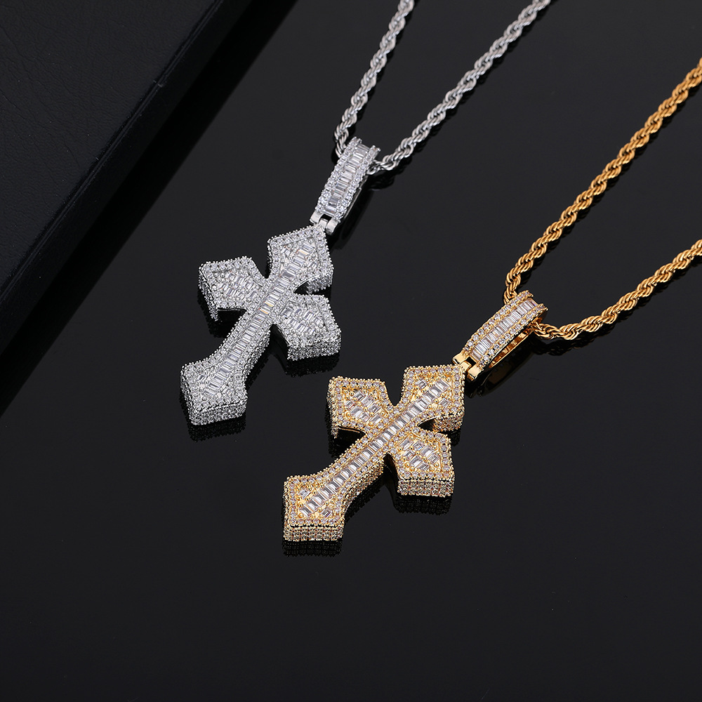 pendant with zircon hip-hop style