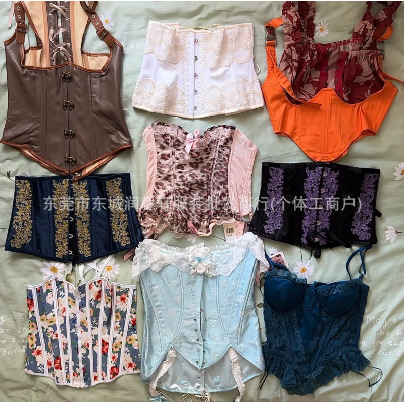 Shein European and American Export Brand Women's Clothing Tube Top Fishbone Clothing Sexy Sexy Fashion Tops Manufacturer Supply Wholesale Shein European and American Export Brand Women's Clothing Tube Top Fishbone Clothing Sexy Sexy Fashion Tops Manufacturer Supply Wholesale