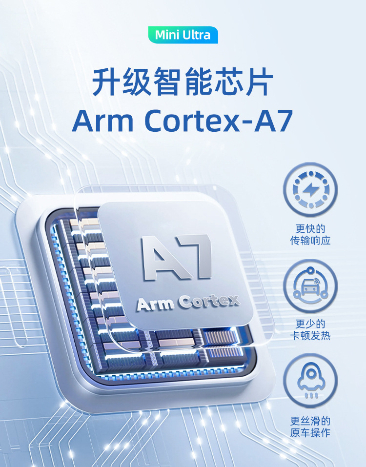 Cross-Border Bluetooth Wired Carplay to Wireless Two-In-One Android Auto Android Box Car Conversion Box