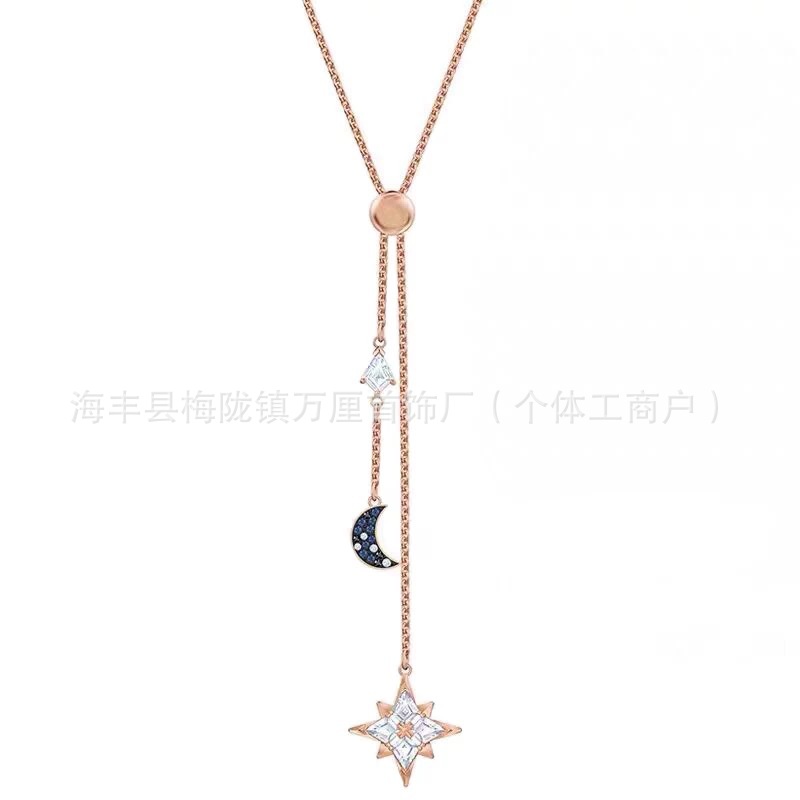 Y型星月雪花【玫瑰金色】