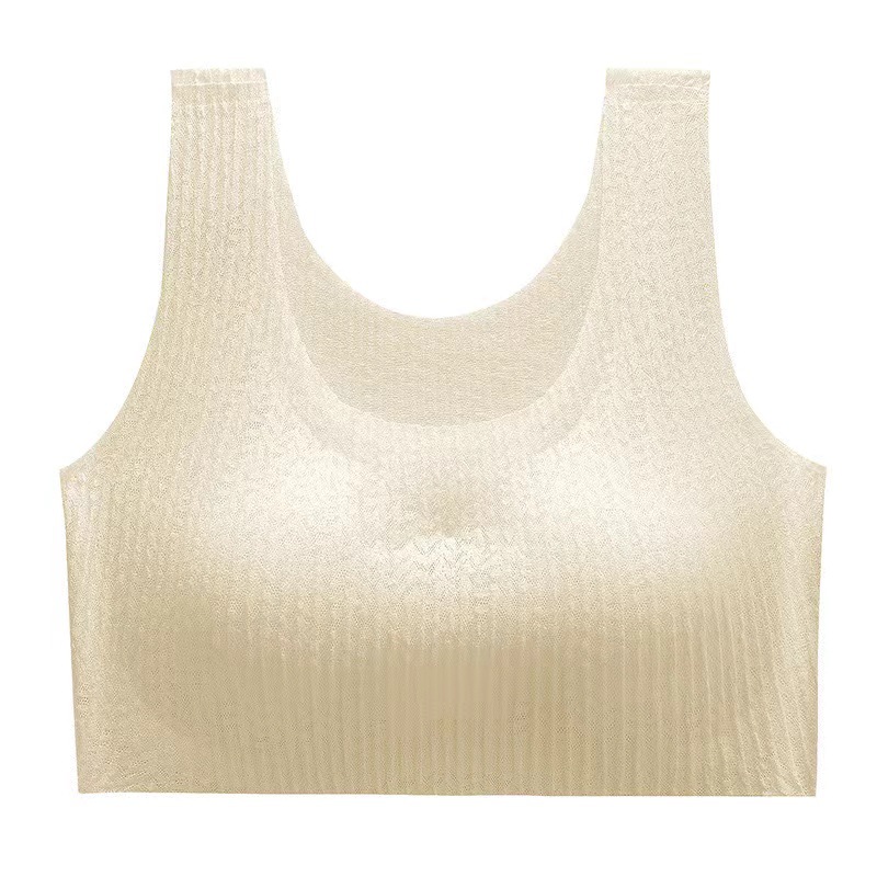 Ropa interior sin marcas para mujeres Pequeño pecho sin anillo de acero de trigo chaleco de encaje para niñas sujetador de pecho universal para estudiantes