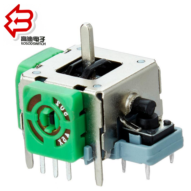 操纵杆摇杆电位器方孔 操纵杆摇臂电位器30度 遥控器摇摆电位器