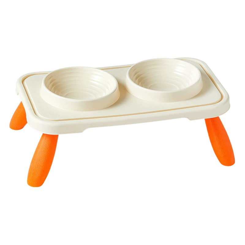 Трансграничные Pet чаша двойной чаша кошка чаша Высокая защита ног шеи Кошка Чаша Собака Чаша Кошка Чаша кормления интегрированный корм для домашних животных оптом