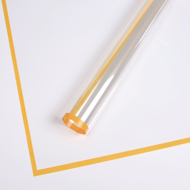 Papel de Envolver Rosa Estilo Coreano Plástico BOPP Impermeable para Ramo de Flores