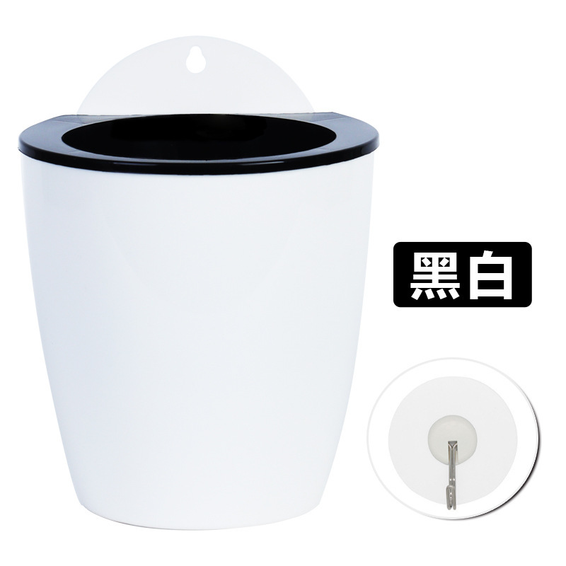 メーカーの現物アマゾンKクロスボーダー専用供給金は吸水プラスチックの怠け者の壁掛けの小さいサイズの植木鉢から卸売りします。|undefined
