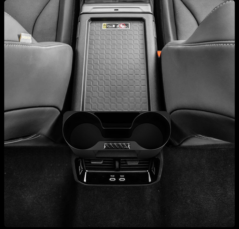 Suitable for 2026 Toyota Rav4 Central Armrest Box Car Cup Holder Drink Box Interior Storage