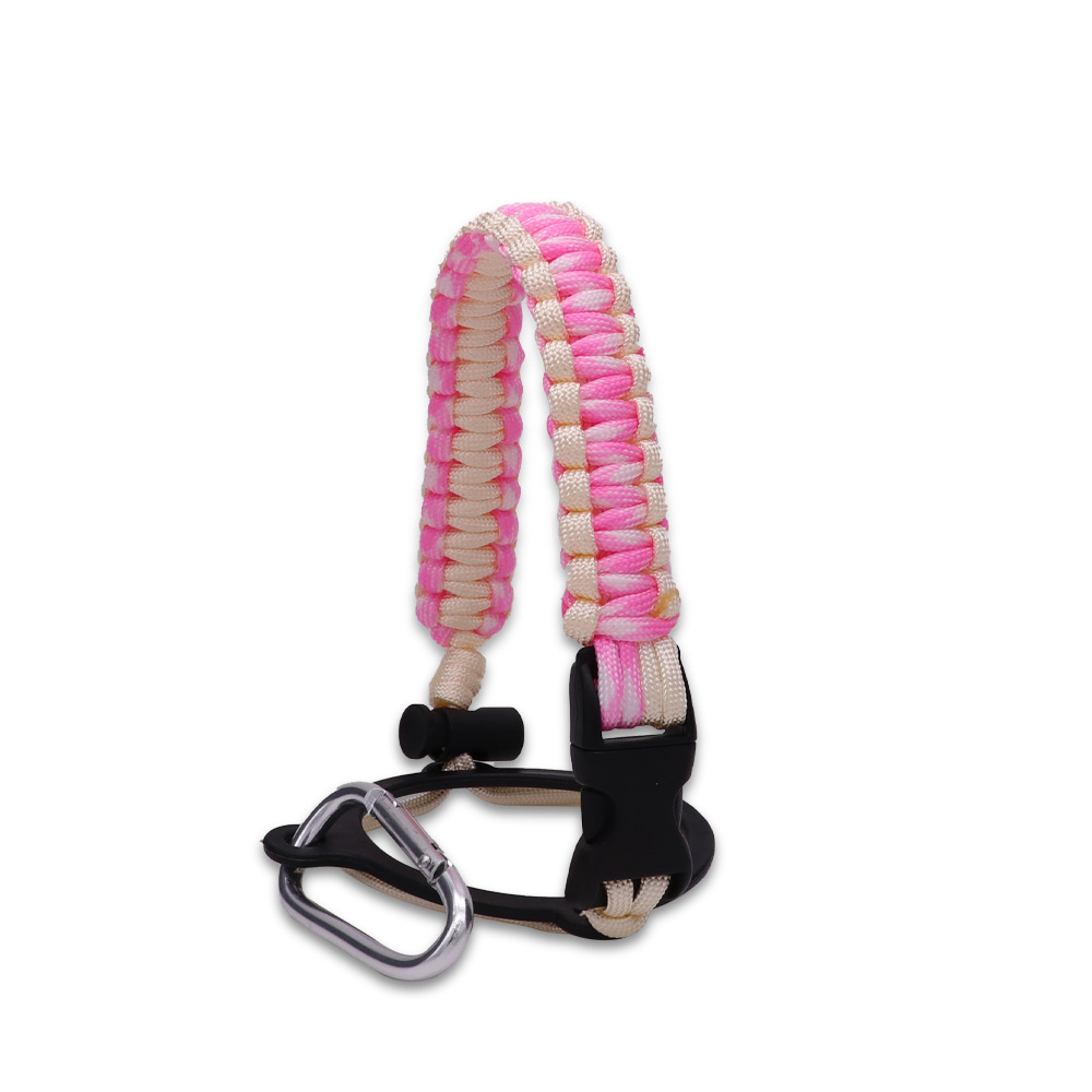 Amazon hidro frasco taza de cuerda taza de agua cuerda de transporte hervidor de agua correa portátil Boca Grande espacio olla cuerda portátil