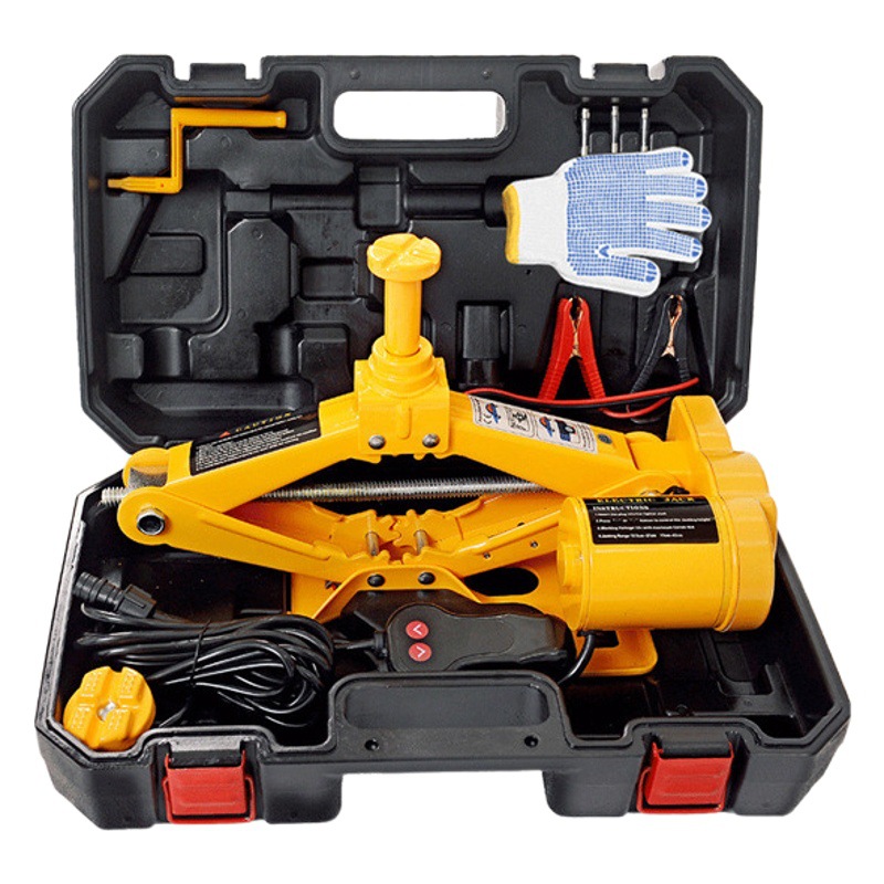 3 T tornillo vertical Jack coche portátil control remoto inalámbrico multifuncional universal cambio de neumáticos gato neumático