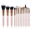 Fuchsia brush, 13 pieces