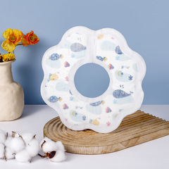Wood Pure Baby Newborn Disposable Spit Bib Waterproof 360-degree Non-woven Neck Scarf Wholesale