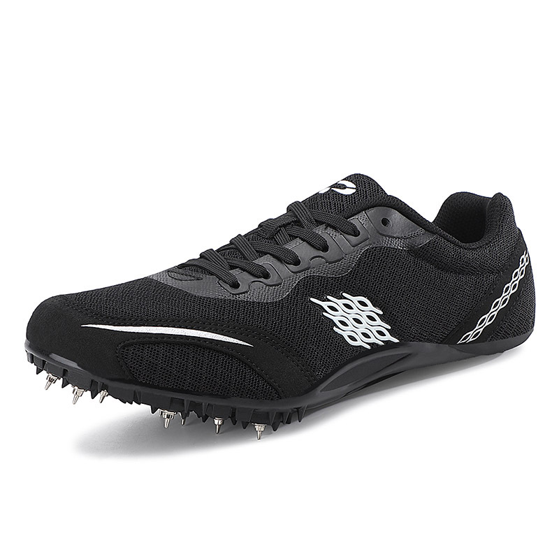 Nuevos zapatos de pista zapatos de entrenamiento de malla transpirable hombres y mujeres zapatos de pista de entrenamiento estudiante deportes zapatos de uñas