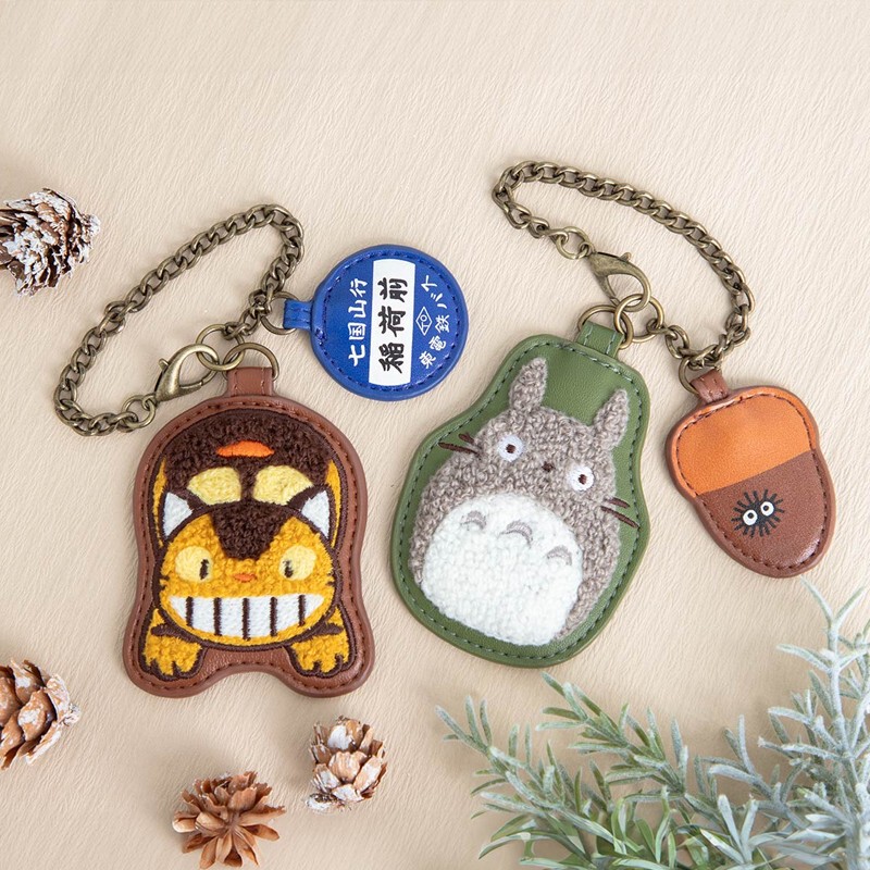In Stock Japan Ghibli Studio Ghibli Totoro Keychain Pendant Cute Cartoon Embroidery Chain Bag Charm In Stock Japan Ghibli Studio Ghibli Totoro Keychain Pendant Cute Cartoon Embroidery Chain Bag Charm