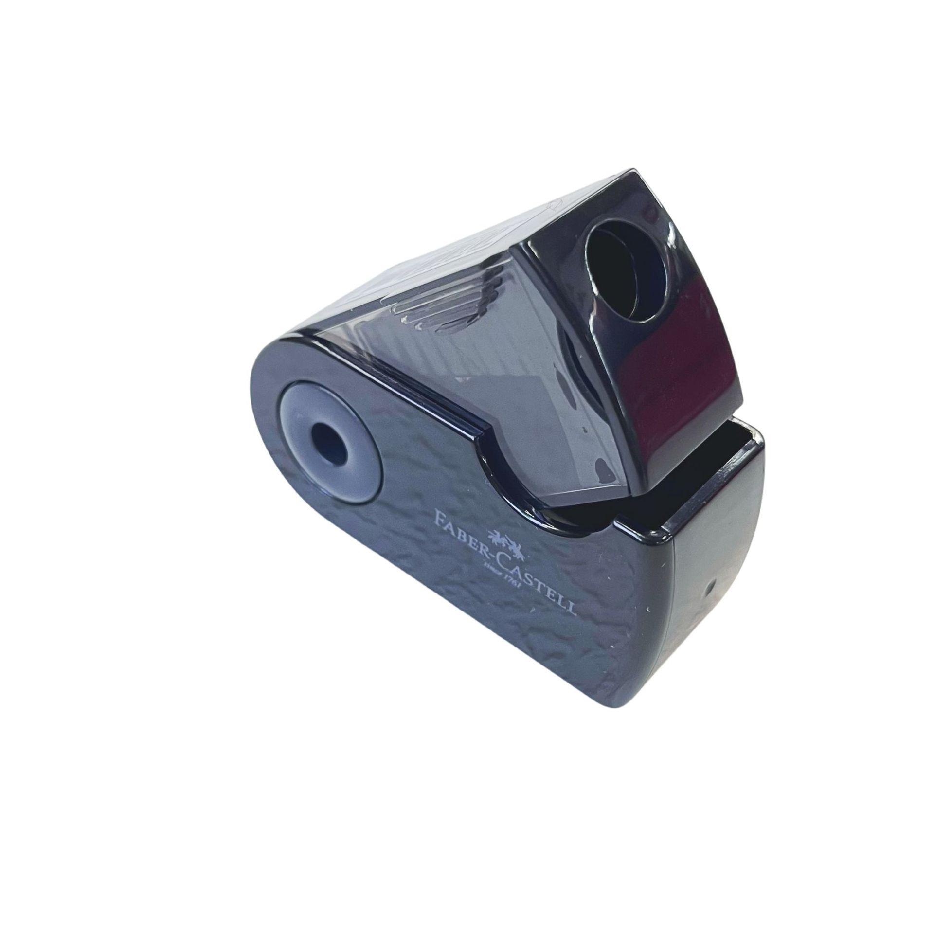 Sacapuntas de lápiz Faber-Jia alemán 1827 Sacapuntas de lápiz de un solo agujero de doble agujero Sacapuntas de lápiz de dibujo de plomo de color Sacapuntas de lápiz de Estudiante