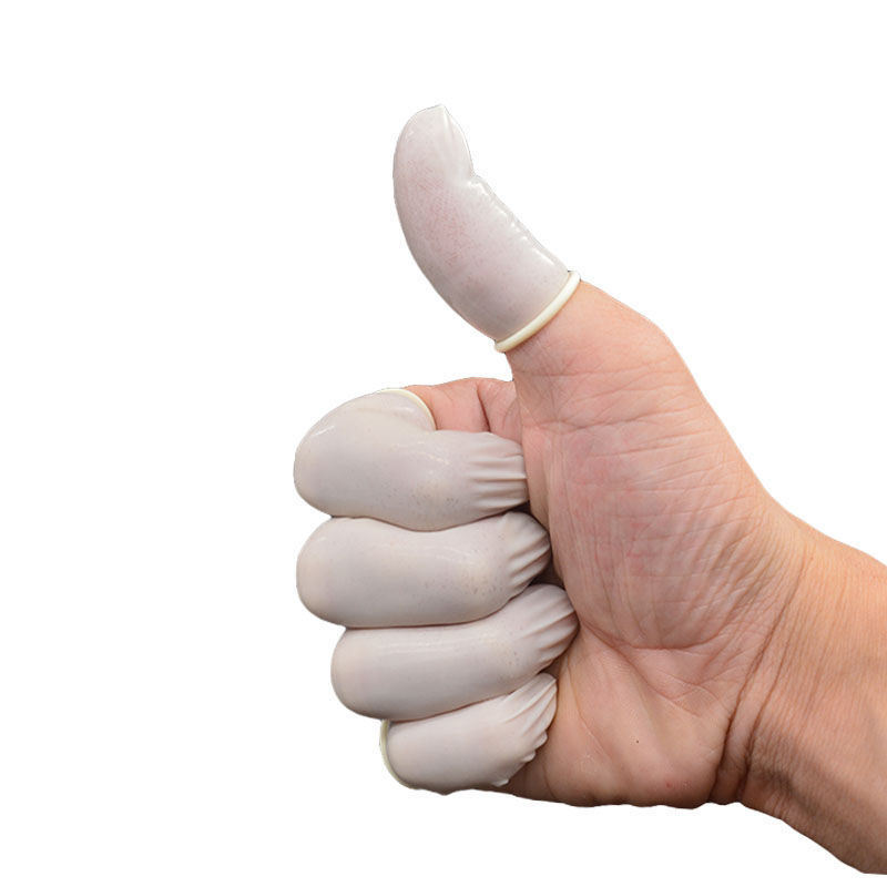 指套护指硅胶一次性手指头套加厚麻点防滑耐磨大拇指防痛防护手套