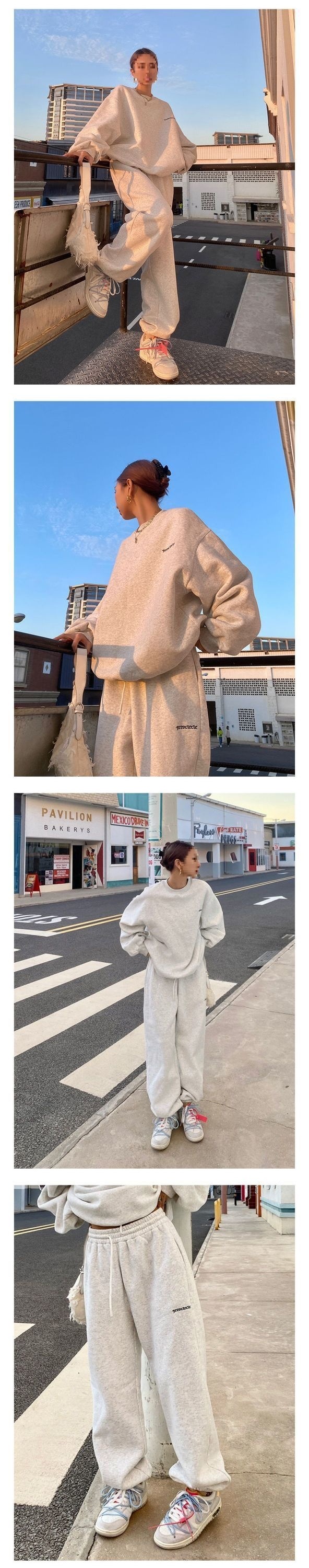 ActiveGo Women's Sportswear Autumn Winter Casual Outfit New Trendy Brand Style Two-Piece Set_desvips.com