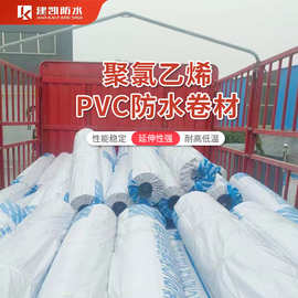 厂家直销聚氯乙烯耐根穿刺PVC高分子防水卷材 种植面防水防潮卷材