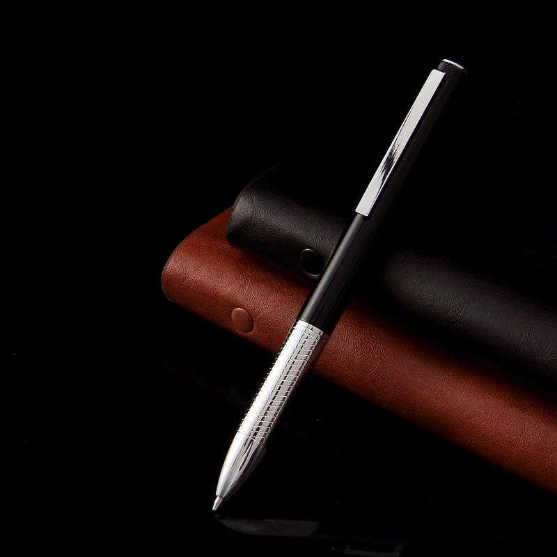 Clip de plata brillante Negro