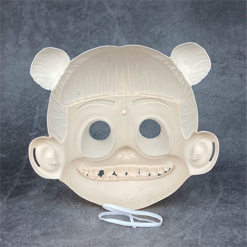 El 1 de junio, el niño demonio de Nezha viene al mundo, la máscara de Nezha, la cara, el traje de acción en vivo, la máscara de la actividad del jardín de infantes, el adulto