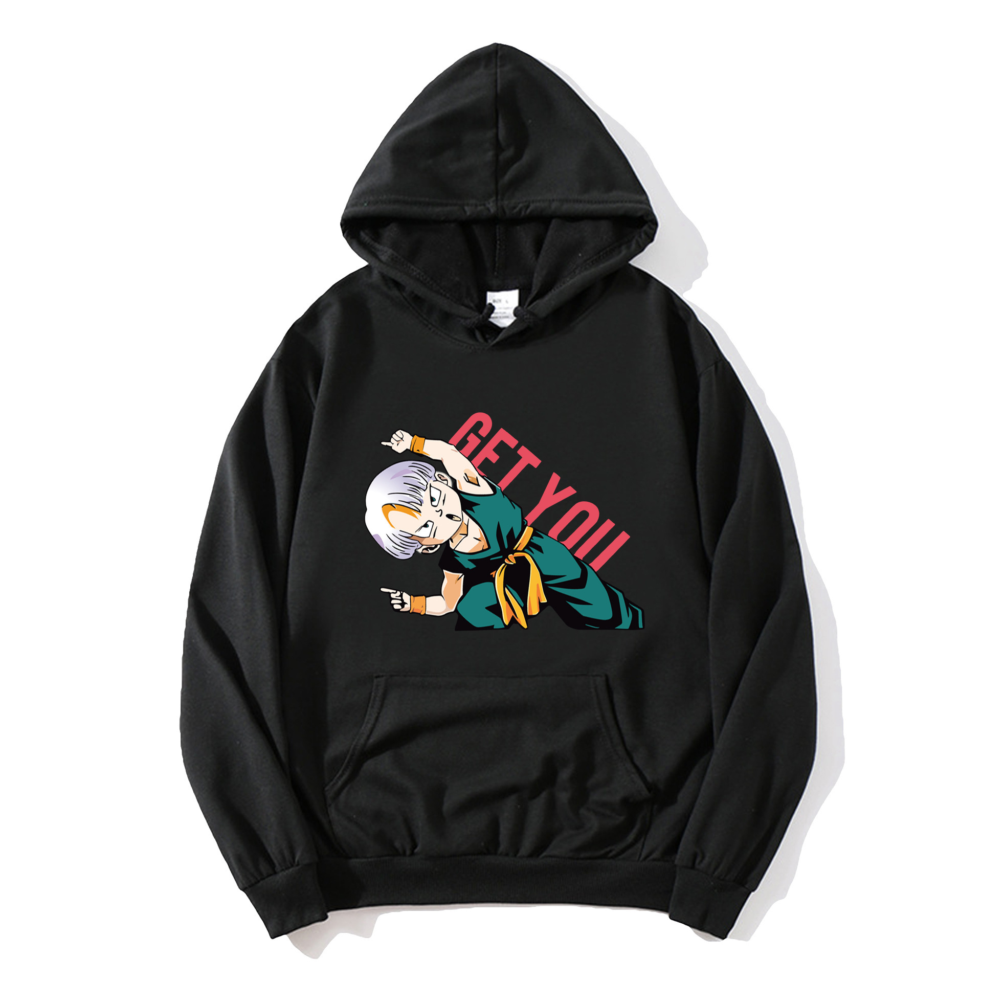 Anime Dragon Ball sudadera con capucha Wukong impresión periférica para hombres y mujeres tendencia tops sueltos pareja suéter chaqueta casual