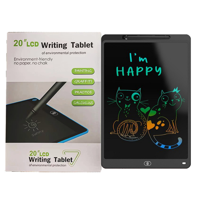 16インチ20インチ大画板児童落書き絵画練習板LCD液晶タブレット一ボタンで電子ボードをクリア|undefined