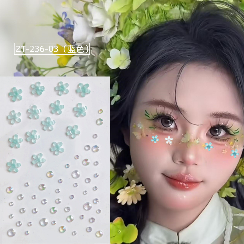 ZT-236-03 파란색(접착식 드릴)