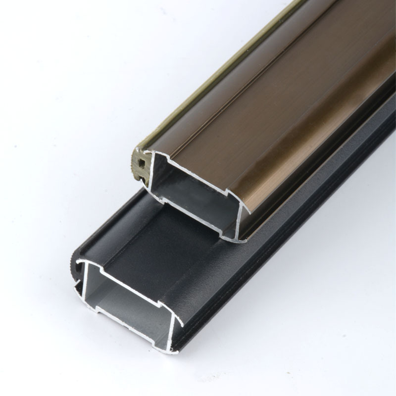 Aleación de aluminio armario percha varilla mudo antideslizante dormitorio armario percha varilla brida asiento percha gabinete percha varilla