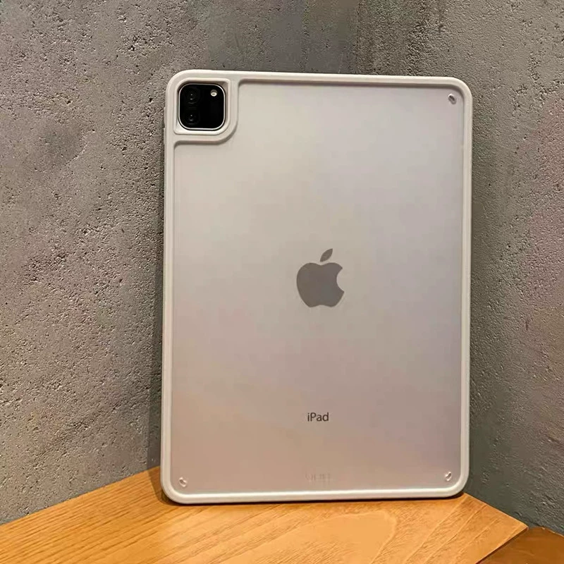 Совместимо 2024IPAD PRO11 защитный чехол PRO13 матовый акриловый AIR11 прозрачный 10.2 анти-падение задняя крышка