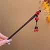 Advanced Chinese hairpin with tassels, hairgrip, Hanfu, hair accessory, Chinese style, high-quality style, bright catchy style