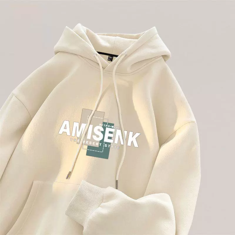 2024 новый весенний и осенний мужской свитер с капюшоном