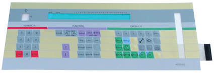 纺织机薄膜开关B533330面板